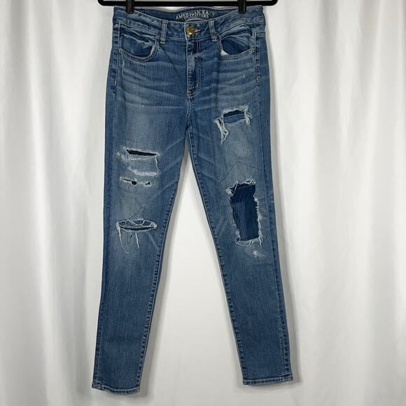 American Eagle outfitters high-rise jegging size 10 Regular - Picture 1 of 9